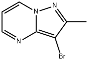 3-bromo-2-methylpyrazolo[1,5-a]pyrimidine Struktur