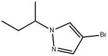 4-bromo-1-(butan-2-yl)-1H-pyrazole Struktur