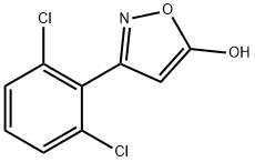 3-(2,6-dichlorophenyl)-1,2-oxazol-5-ol Struktur