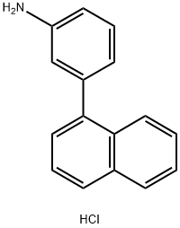 3-(NAPHTHALEN-1-YL)ANILINE HYDROCHLORIDE Struktur