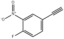 4-Fluoro-3-nitrophenylacetylene Struktur