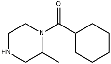 1-cyclohexanecarbonyl-2-methylpiperazine Struktur