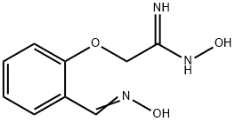 N-Hydroxy-2-[2-(hydroxyimino-methyl)-phenoxy]-acetamidine Struktur