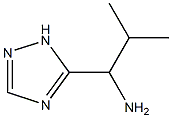 2-Methyl-1-(2H-[1,2,4]triazol-3-yl)-propylamine Struktur