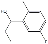 1-(5-fluoro-2-methylphenyl)propan-1-ol Struktur