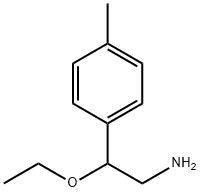 2-Ethoxy-2-p-tolyl-ethylamine Struktur