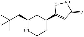 5-[(2R,4S)-2-(2,2-dimethylpropyl)piperidin-4-yl]-1,2-oxazol-3-one Struktur