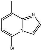 5-BROMO-8-METHYLIMIDAZO[1,2-A]PYRIDINE Struktur