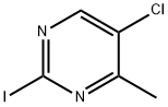 5-Chloro-2-iodo-4-methylpyrimidine Struktur