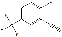 2-ethynyl-1-fluoro-4-(trifluoromethyl)benzene Struktur