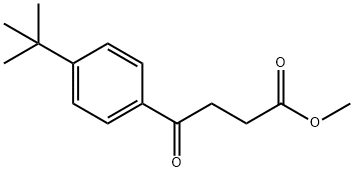 METHYL 4-(4-(TERT-BUTYL)PHENYL)-4-OXOBUTANOATE Struktur