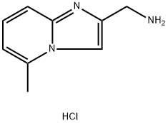 [(5-methylimidazo[1,2-a]pyridin-2-yl)methyl]amine dihydrochloride Struktur