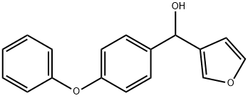 FURAN-3-YL(4-PHENOXYPHENYL)METHANOL Struktur