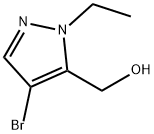 (4-bromo-2-ethyl-pyrazol-3-yl)methanol Struktur