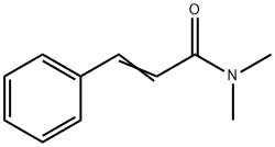 (E)-N,N-dimethyl-3-phenyl-prop-2-enamide Struktur