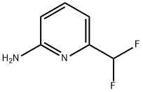 6-(Difluoromethyl)pyridin-2-amine Struktur