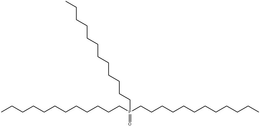 Phosphine oxide, tridodecyl- Struktur