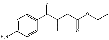 ETHYL 4-(4-AMINOPHENYL)-3-METHYL-4-OXOBUTANOATE Struktur