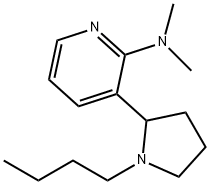 [3-(1-Butyl-pyrrolidin-2-yl)-pyridin-2-yl]-dimethyl-amine Struktur