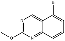 5-Bromo-2-methoxyquinazoline Struktur