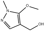 (5-Methoxy-1-methyl-1H-pyrazol-4-yl)-methanol Struktur