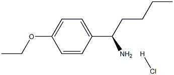 (1R)-1-(4-ETHOXYPHENYL)PENTYLAMINE HYDROCHLORIDE Struktur