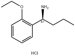 (1S)-1-(2-ETHOXYPHENYL)BUTYLAMINE HYDROCHLORIDE Struktur