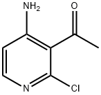 1-(4-AMINO-2-CHLOROPYRIDIN-3-YL)ETHANONE Struktur