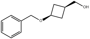 [cis-3-(benzyloxy)cyclobutyl]methanol Struktur