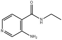 3-Amino-N-ethyl-isonicotinamide Struktur