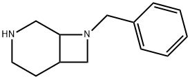 8-benzyl-3,8-diazabicyclo[4.2.0]octane Struktur