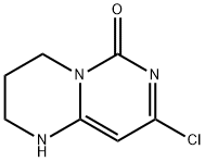 8-CHLORO-3,4-DIHYDRO-1H-PYRIMIDO[1,6-A]PYRIMIDIN-6(2H)-ONE Struktur