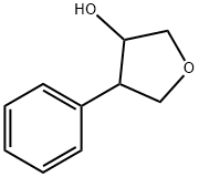 4-Phenyltetrahydrofuran-3-ol Struktur