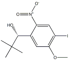 (S)-1-(4-Iodo-5-methoxy-2-nitrophenyl)-2,2-dimethylpropan-1-ol Struktur