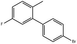 4-BROMO-5-FLUORO-2-METHYL-1,1-BIPHENYL Struktur