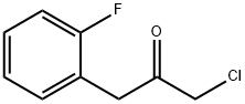 1-chloro-3-(2-fluorophenyl)propan-2-one Struktur