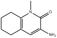 3-Amino-1-methyl-5,6,7,8-tetrahydro-1H-quinolin-2-one Struktur