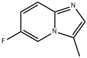 6-FLUORO-3-METHYLIMIDAZO[1,2-A]PYRIDINE Struktur