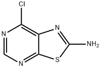 7-Chloro-thiazolo[5,4-d]pyrimidin-2-ylamine Struktur