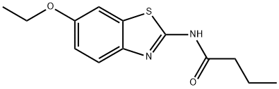 N-(6-ethoxybenzo[d]thiazol-2-yl)butyramide Struktur