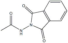 Acetamide,N-(1,3-dihydro-1,3-dioxo-2H-isoindol-2-yl)- Struktur