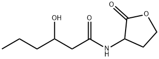 3-Hydroxy-hexanoyl-DL-homoserine lactone Struktur