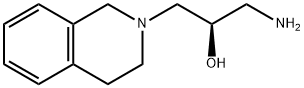 (2R)-1-Amino-3-(1,2,3,4-tetrahydroisoquinolin-2-yl)propan-2-ol Struktur