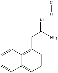 2-(naphthalen-1-yl)ethanimidamide hydrochloride Struktur