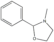 Oxazolidine,3-methyl-2-phenyl- Struktur