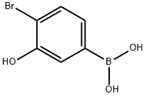 4-BROMO-3-HYDROXYPHENYLBORONIC ACID Struktur