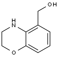 (3,4-Dihydro-2H-benzo[1,4]oxazin-5-yl)-methanol Struktur