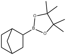 2-(BICYCLO[2.2.1]HEPTAN-2-YL)-4,4,5,5-TETRAMETHYL-1,3,2-DIOXABOROLANE Struktur