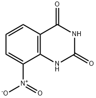 8-Nitroquinazoline-2,4-diol Struktur