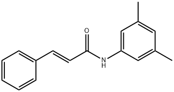 N-(3,5-dimethylphenyl)-3-phenylacrylamide Struktur